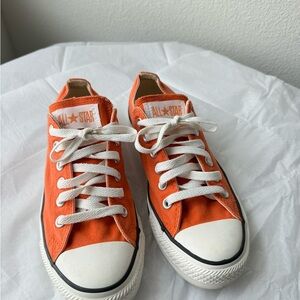 Converse All Star Orange Shoes